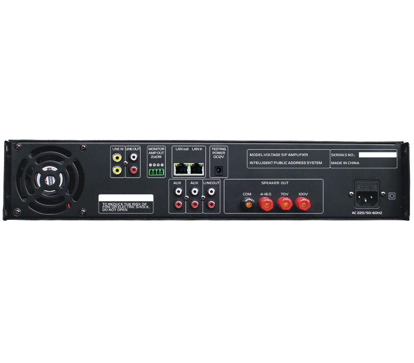 IP數字網絡定壓功放 OBT-NP6650